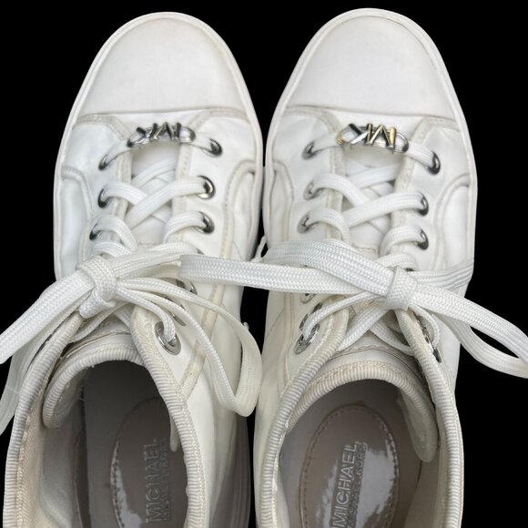 Michael Kors, Evy Leather High-Top sneaker - Picture 5 of 13